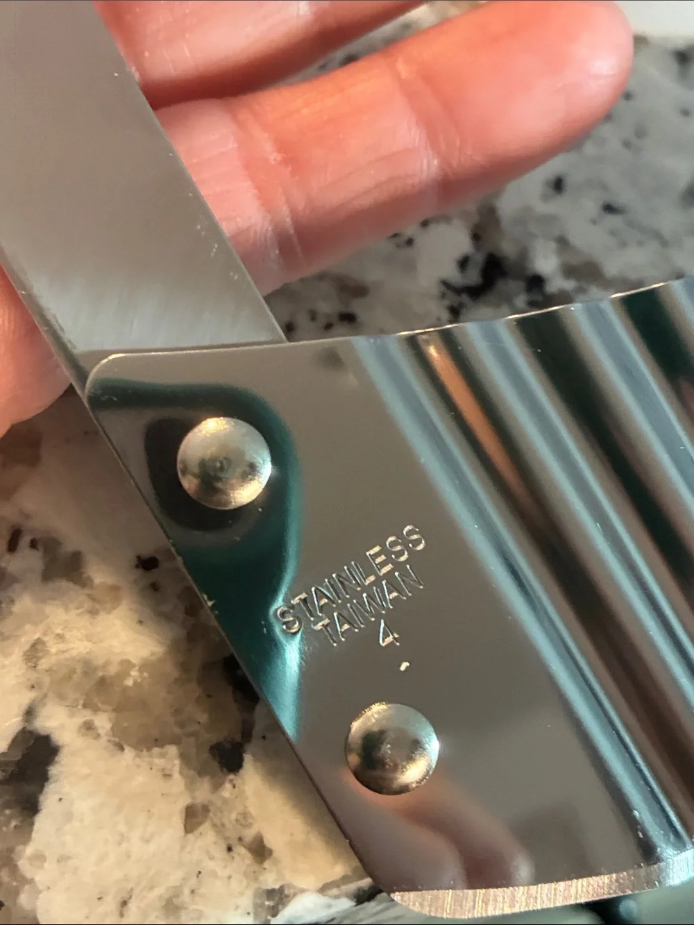 The Pampered Chef wavy stainless